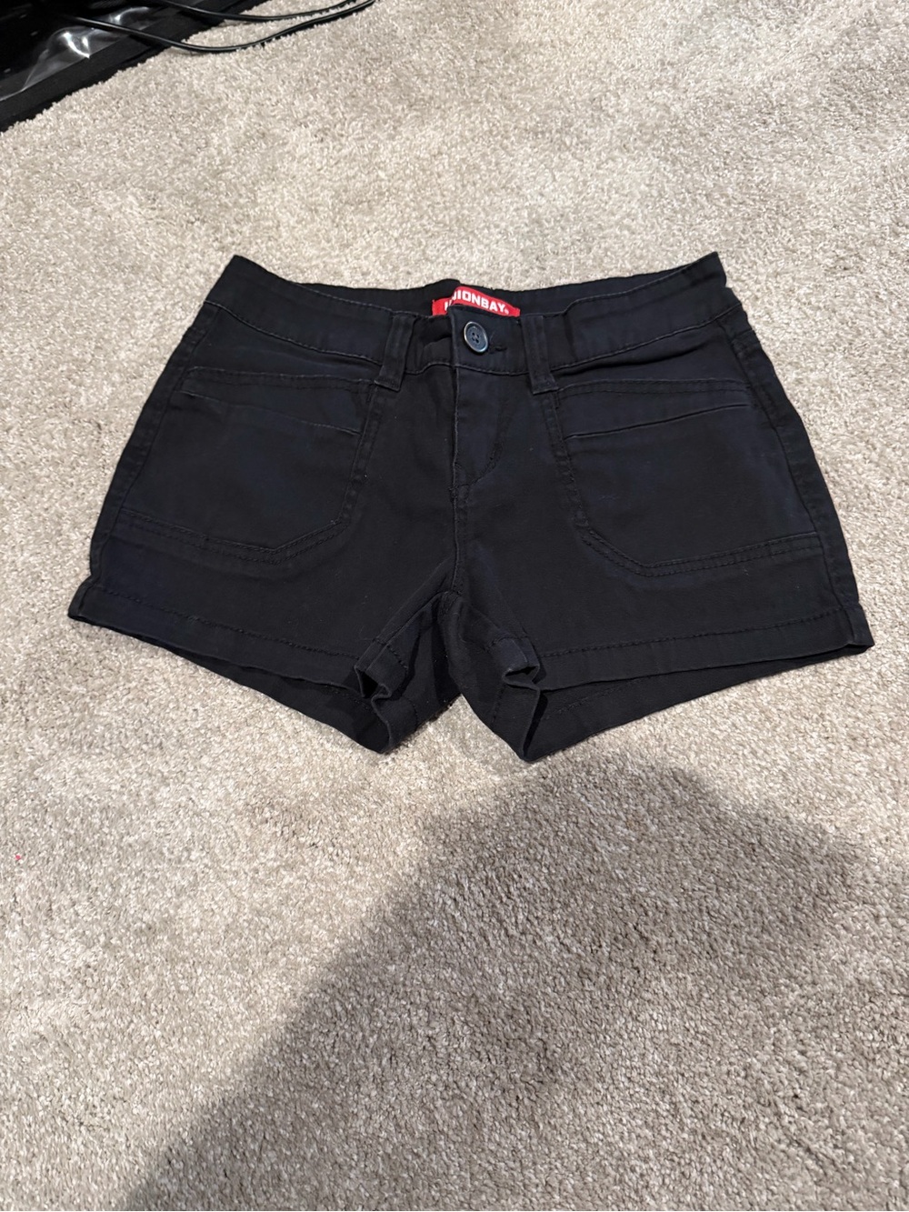 UNIONBAY Black Women's Jean Shorts